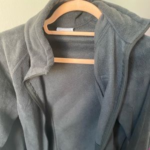 Columbia fleece black womens jacket